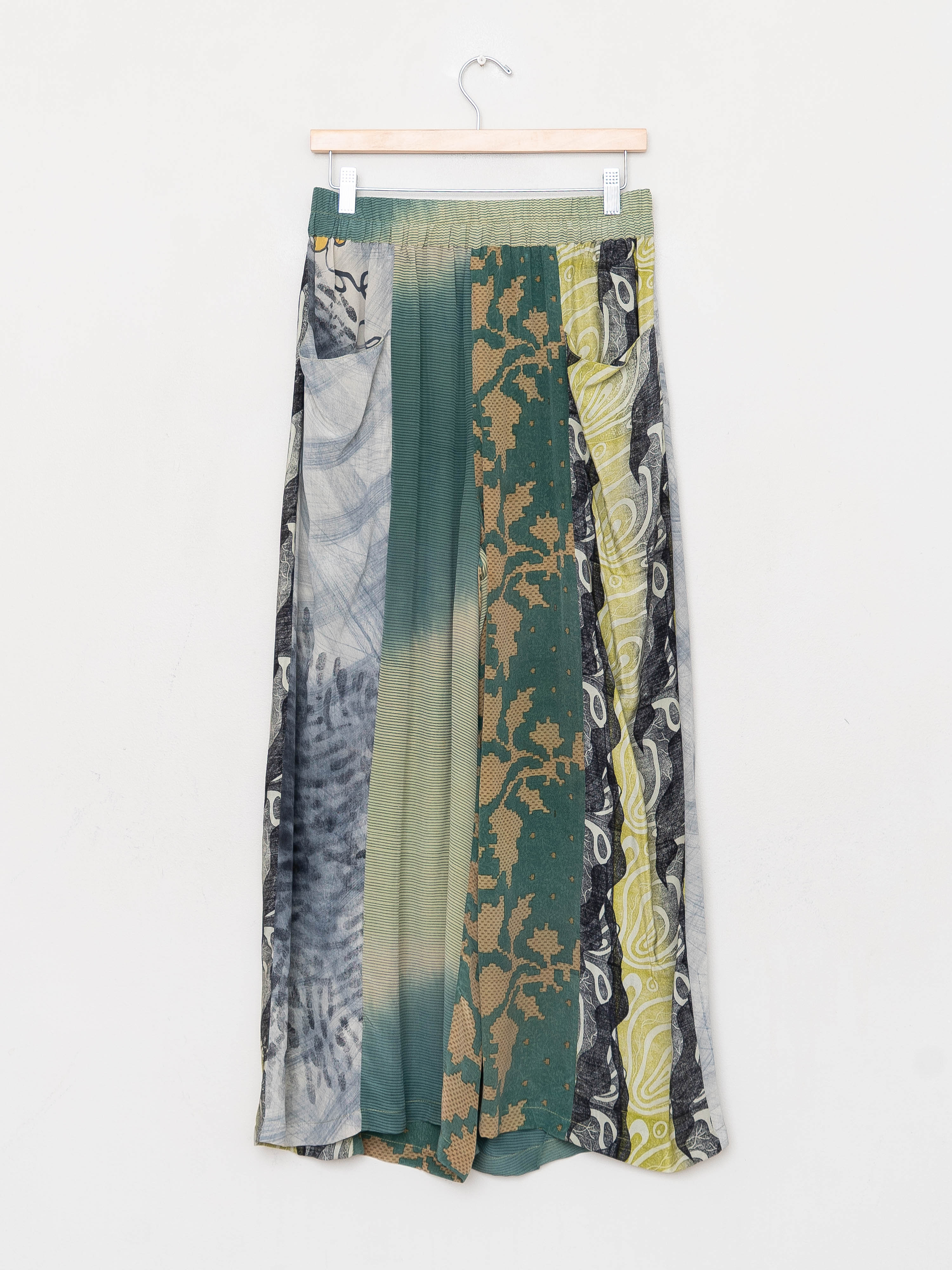 The Nayan Pant - Medium - Upcycled Silk