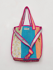 The Xoti II Zero-Waste Quilted Kantha Bag