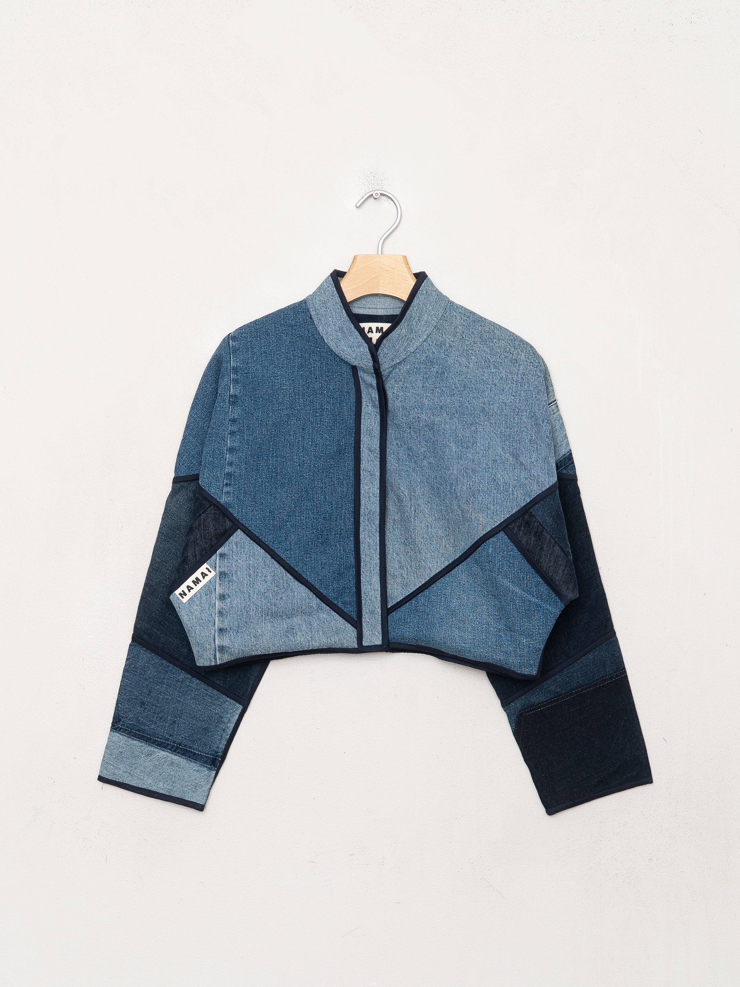 The Kaira Cropped Denim Jacket - Small