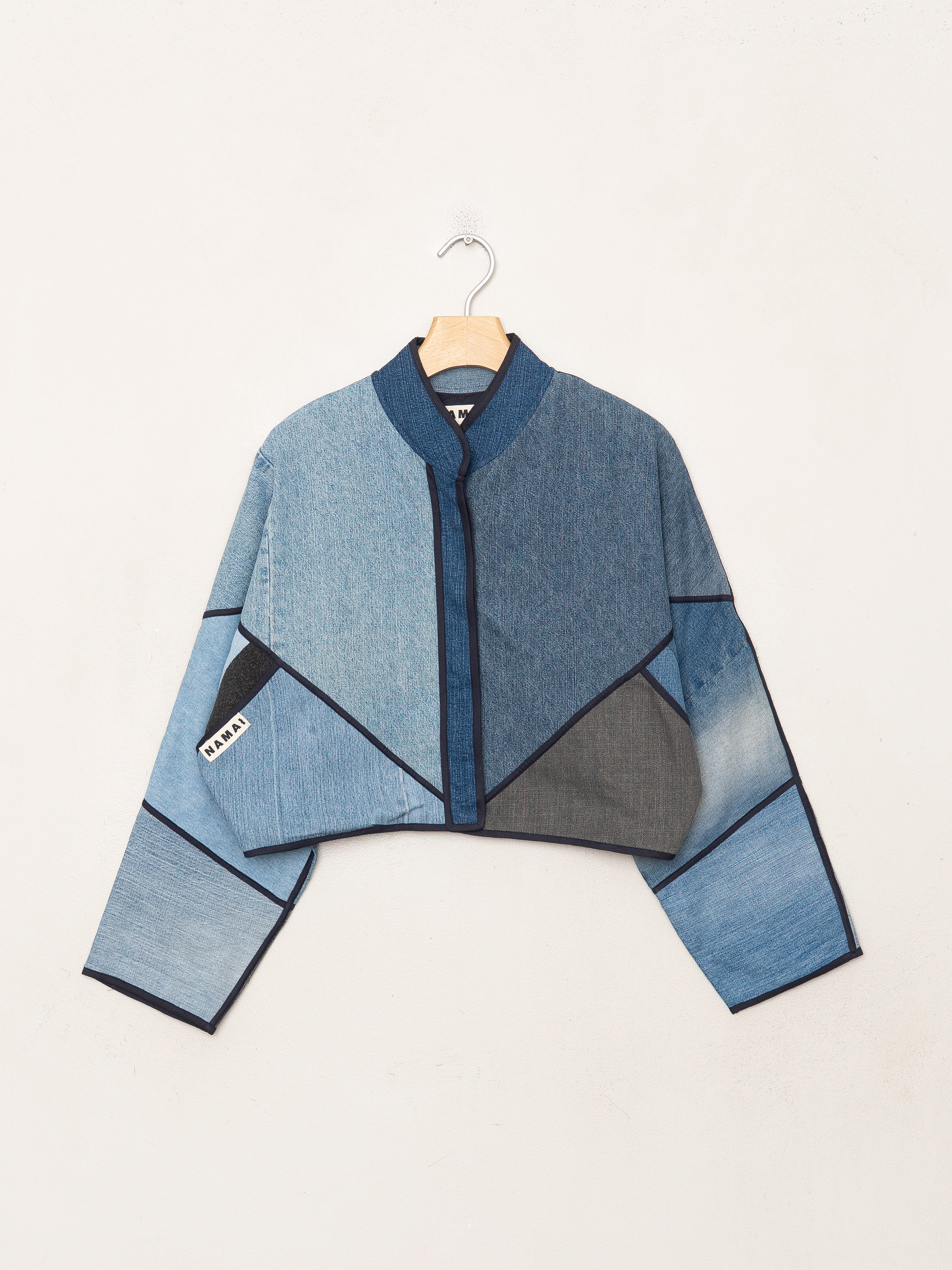The Kaira Cropped Denim Jacket - Small