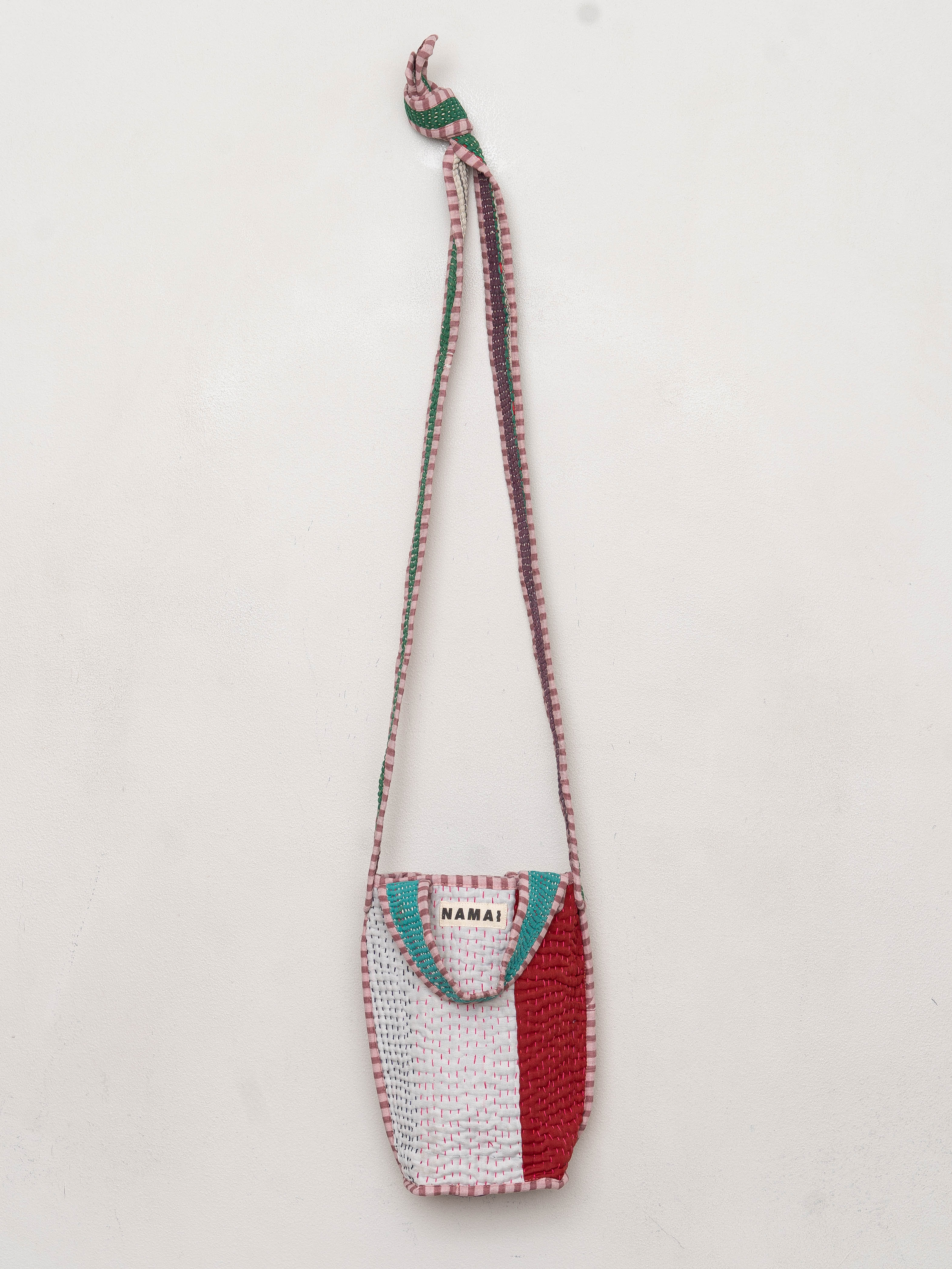 The Xoti Mini Zero-Waste Quilted Kantha Bag