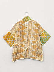 The Gita Short Sleeve Quilted Jacket