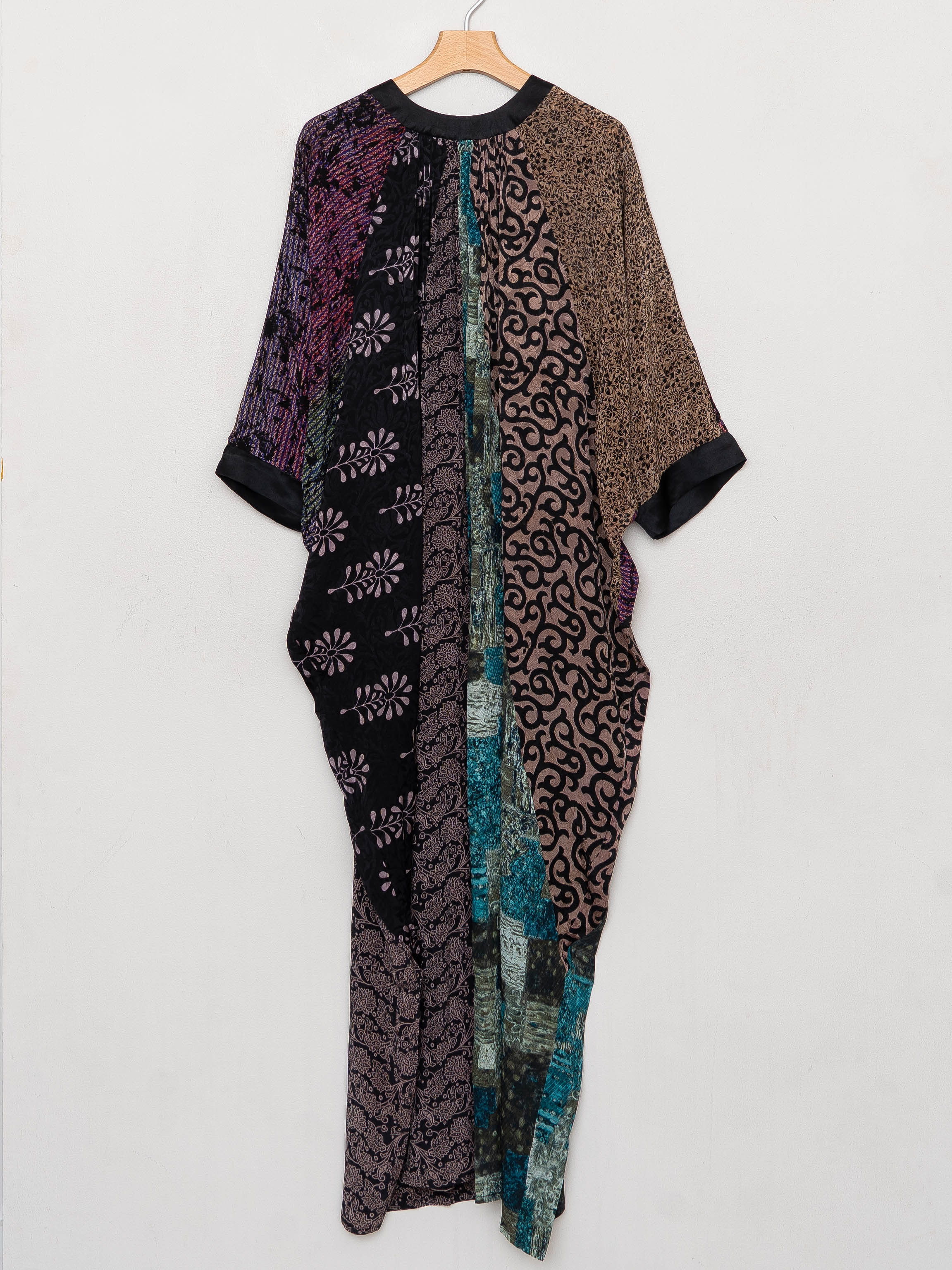 The Simmy Long Dress  - One Size - Upcycled Silk