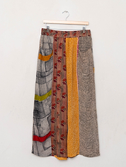 The Nayan Pant - Large - Upcycled Silk