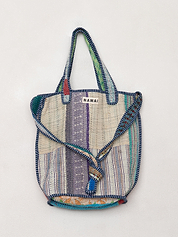 The Xoti II Zero-Waste Quilted Kantha Bag