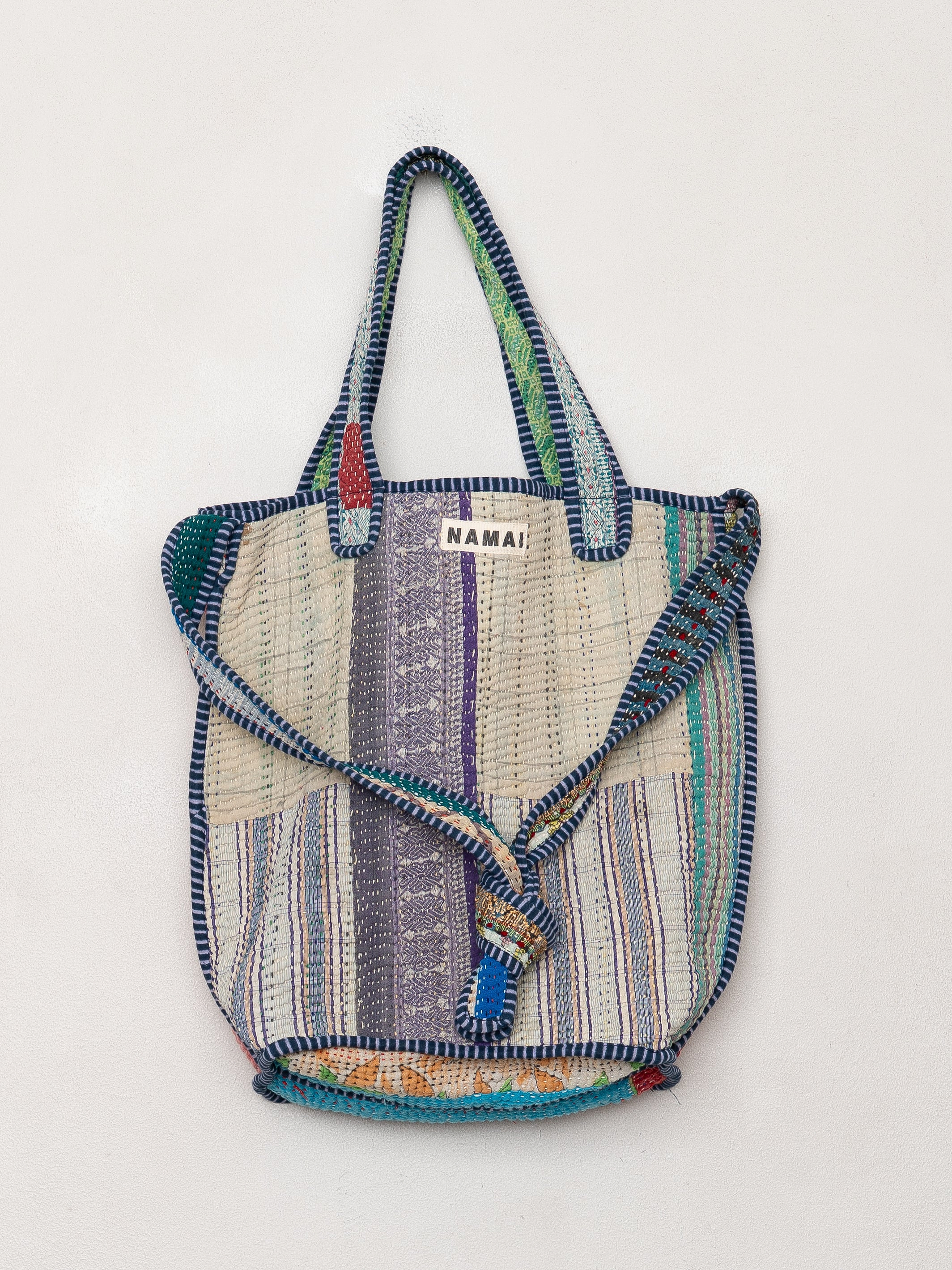 The Xoti II Zero-Waste Quilted Kantha Bag