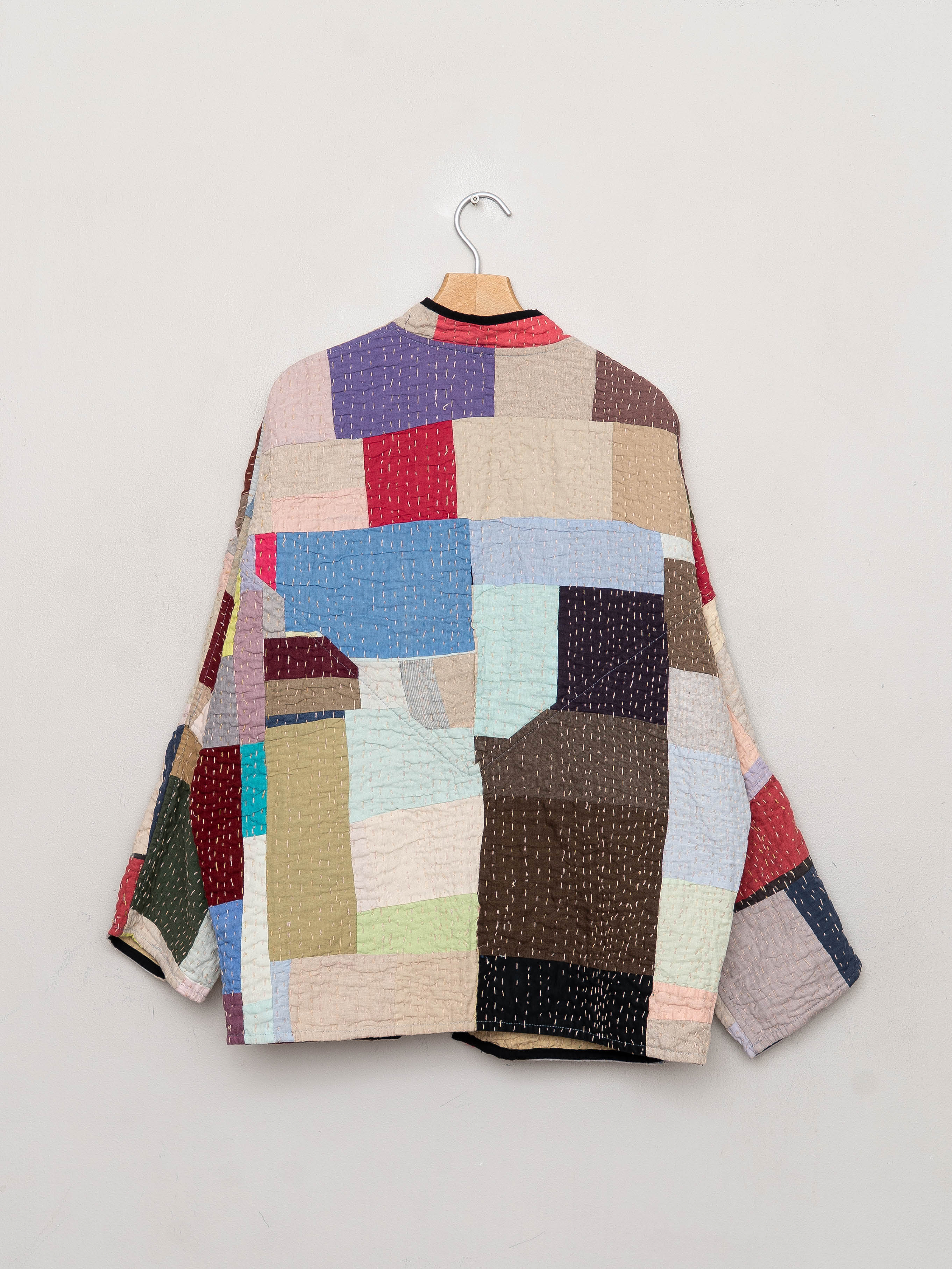 The Ishani Patchwork Ralli Quilt Jacket