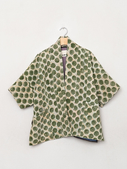 The Gita Short Sleeve Quilted Jacket