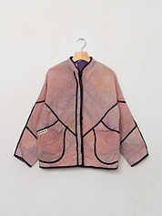 The Ladhiya Petite Suzani Cut Out Kantha Jacket