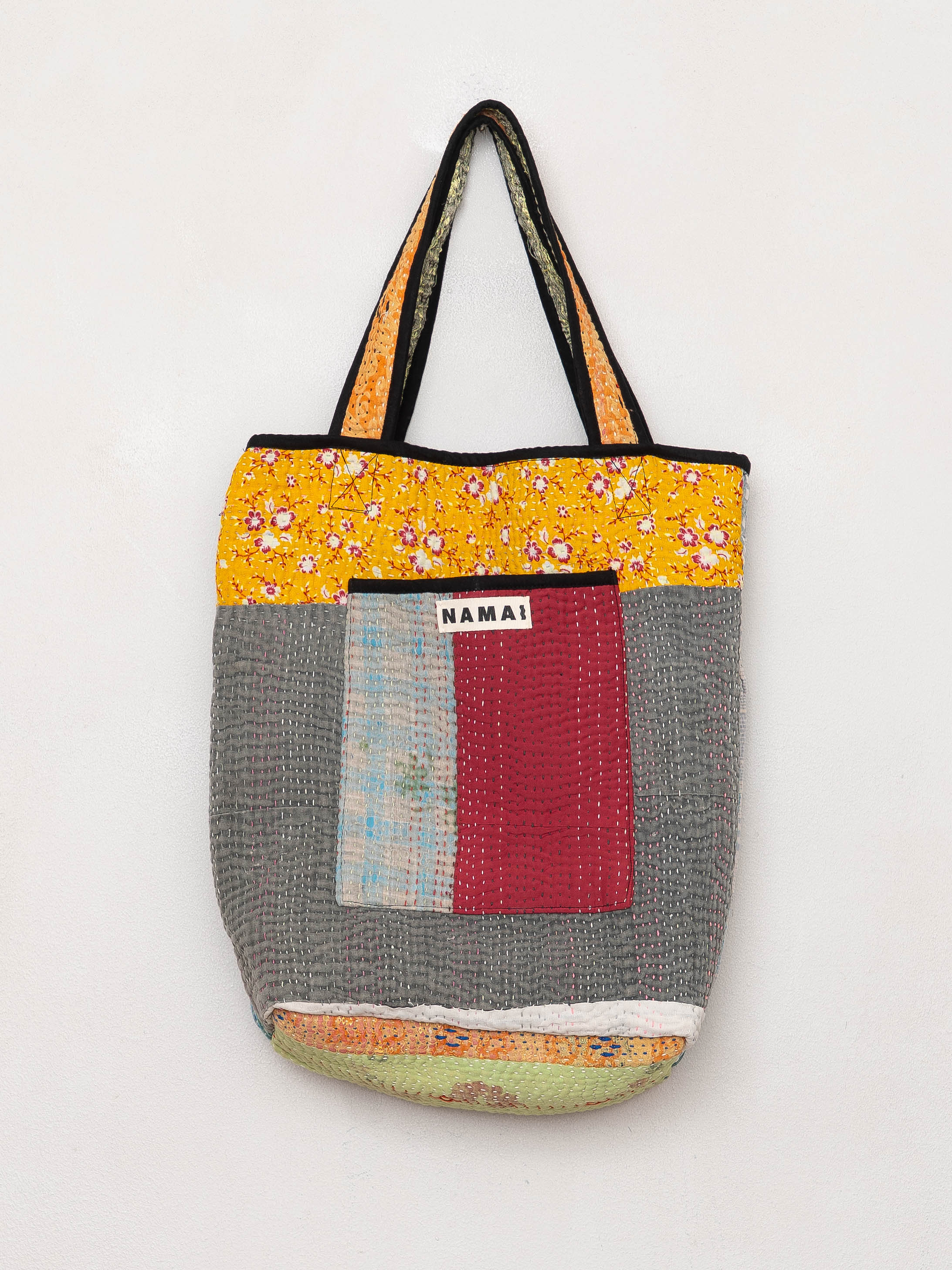 The Xoti II Zero-Waste Quilted Kantha Bag
