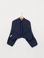 The Kaira Cropped Patchwork Ralli Quilt Jacket