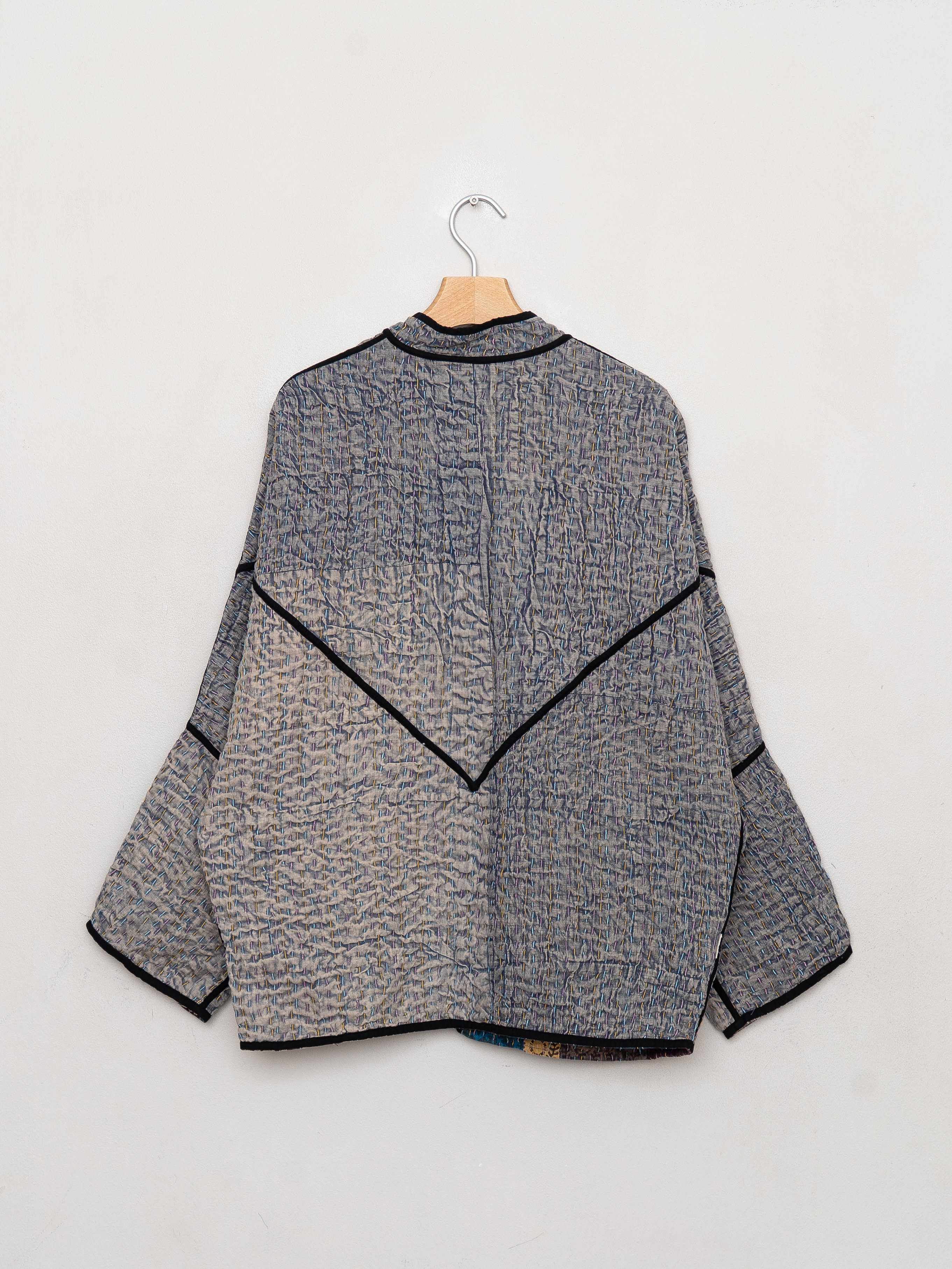 The Ishani Patchwork Ralli Quilt Jacket