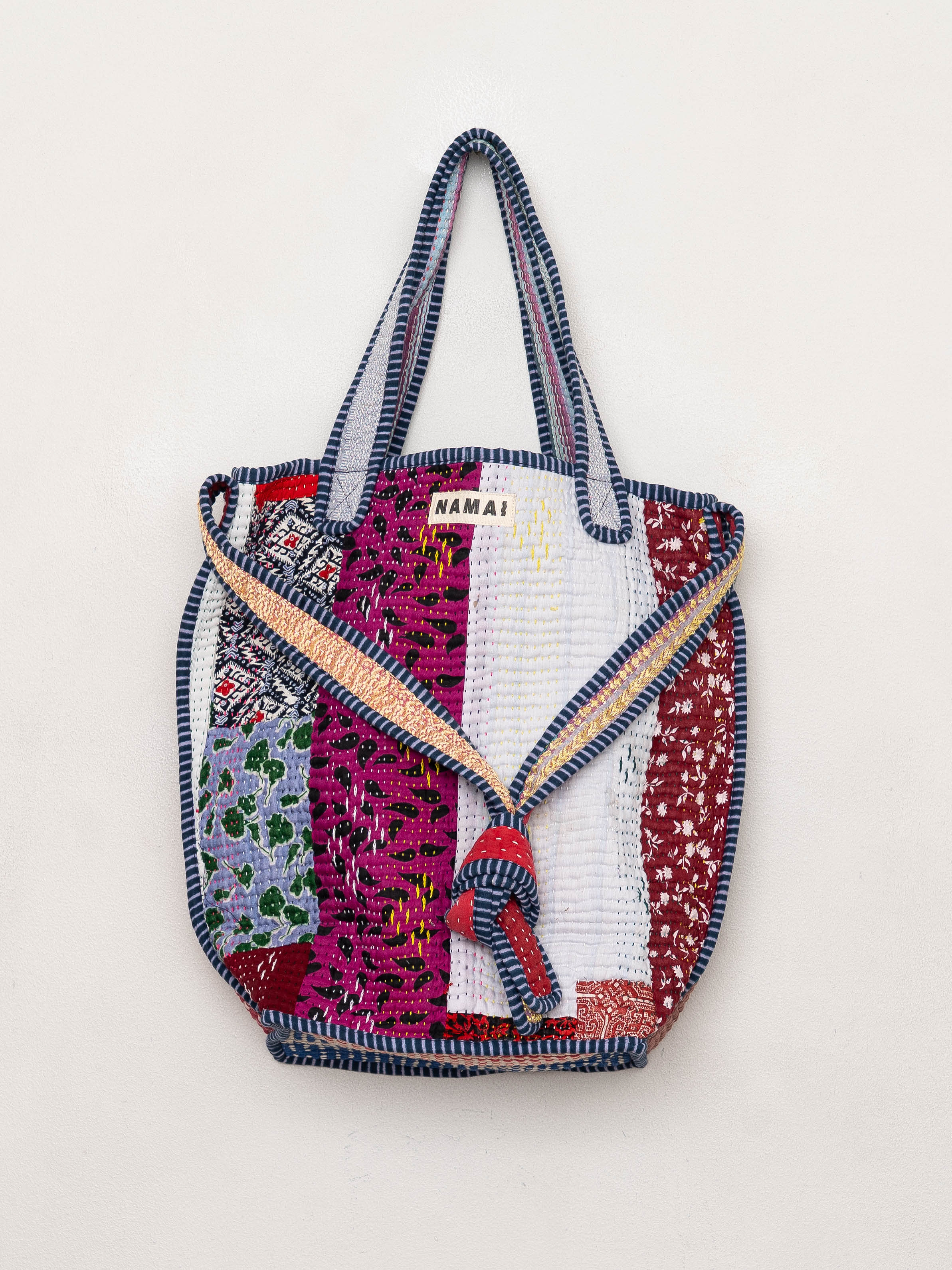 The Xoti II Zero-Waste Quilted Kantha Bag