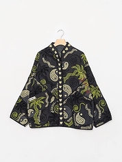 The Ladhiya Suzani Quilted Kantha Jacket