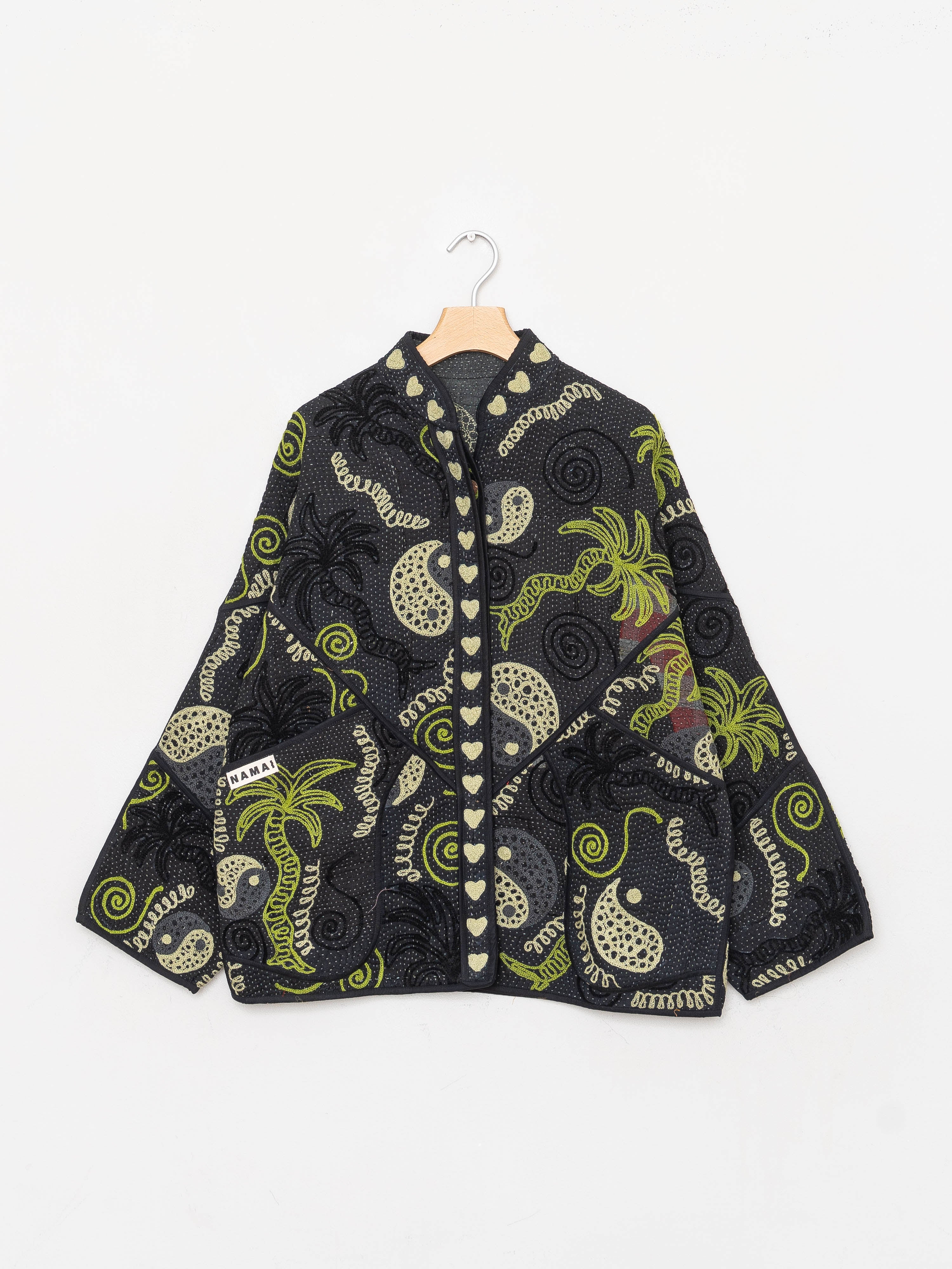 The Ladhiya Suzani Quilted Kantha Jacket