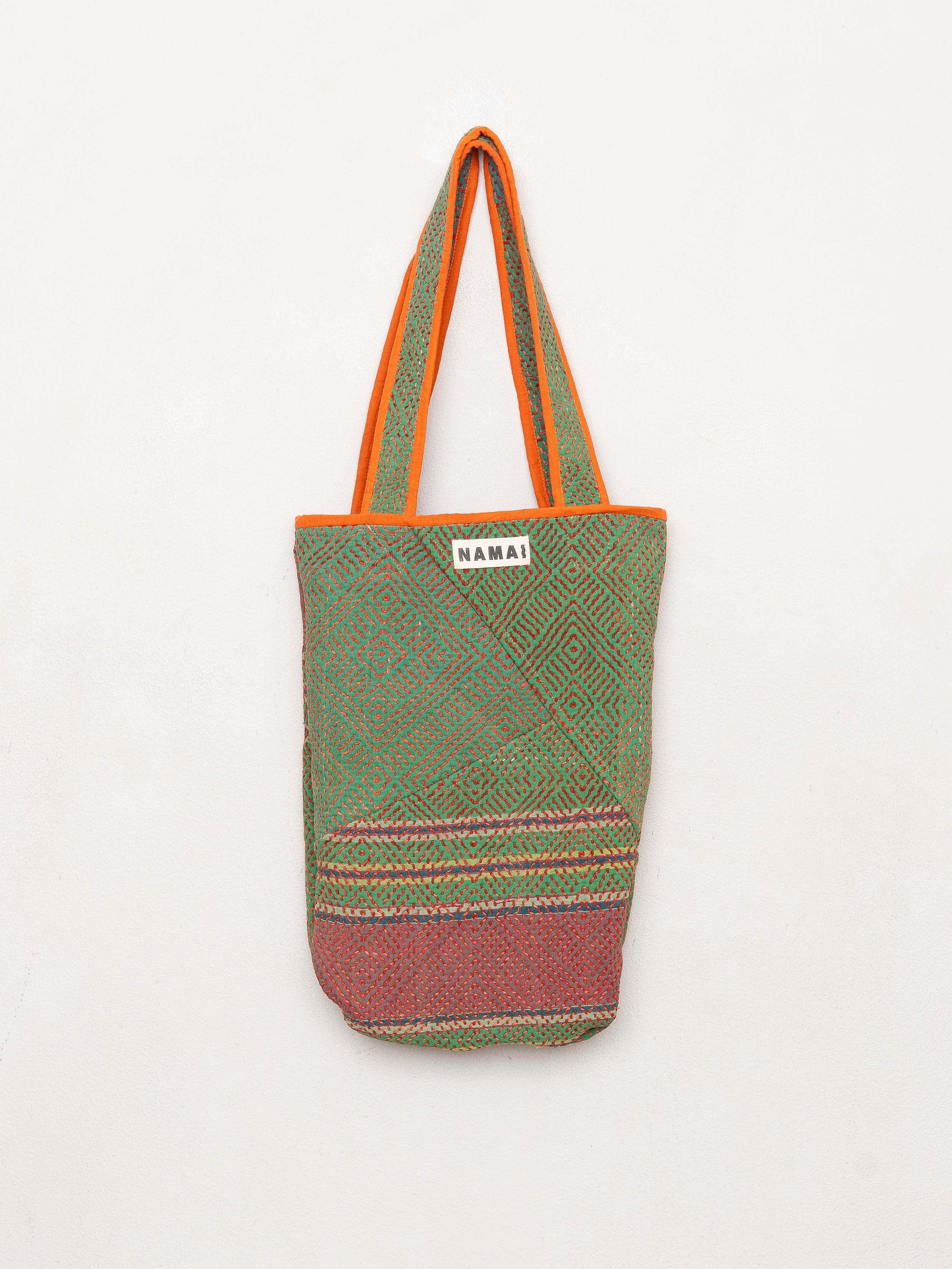 The Tarun Quilted Kantha Bag