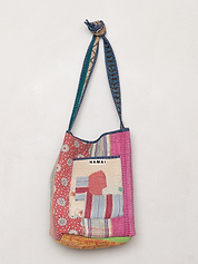 The Xoti II Zero-Waste Quilted Kantha Bag