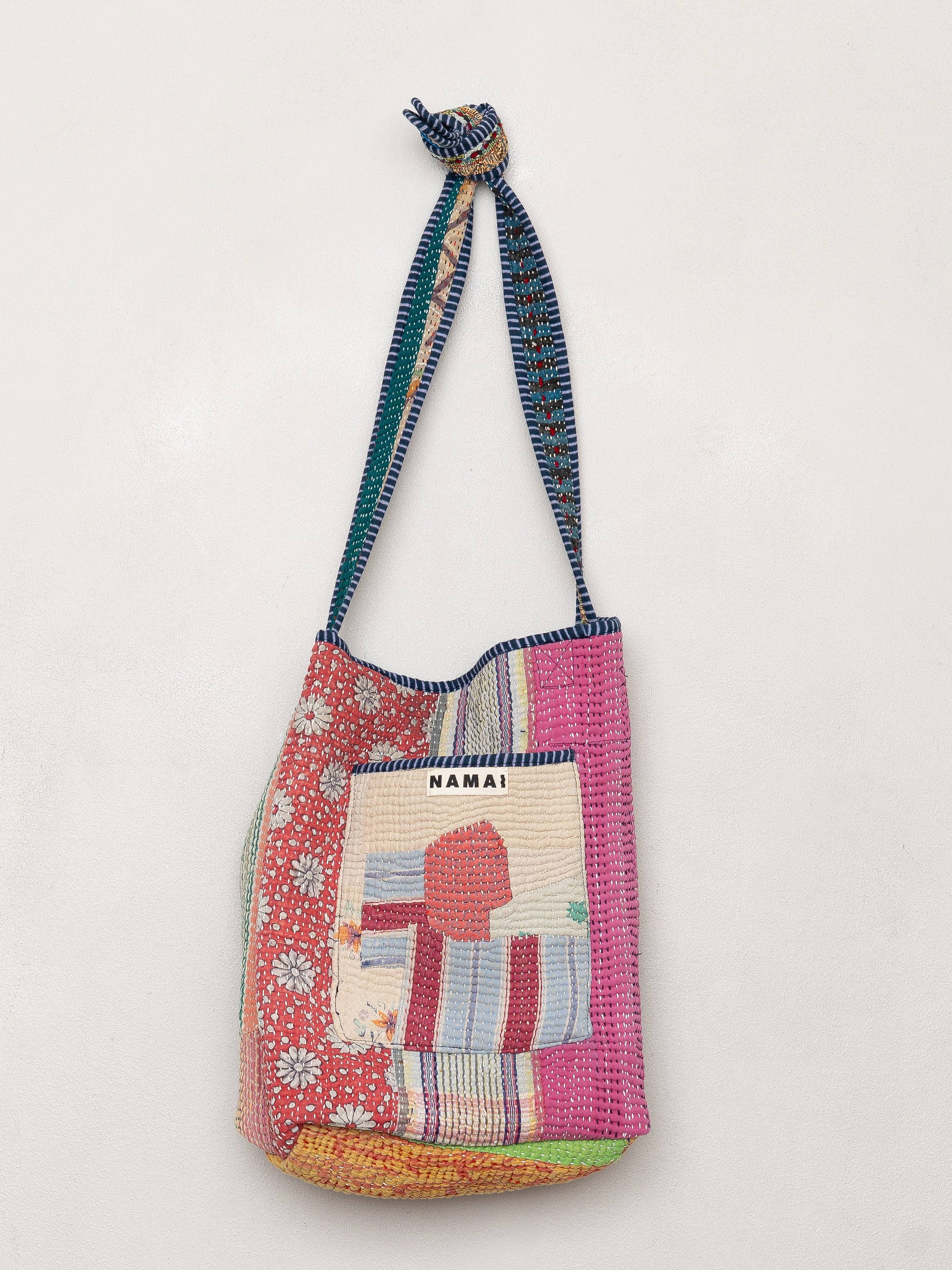 The Xoti II Zero-Waste Quilted Kantha Bag