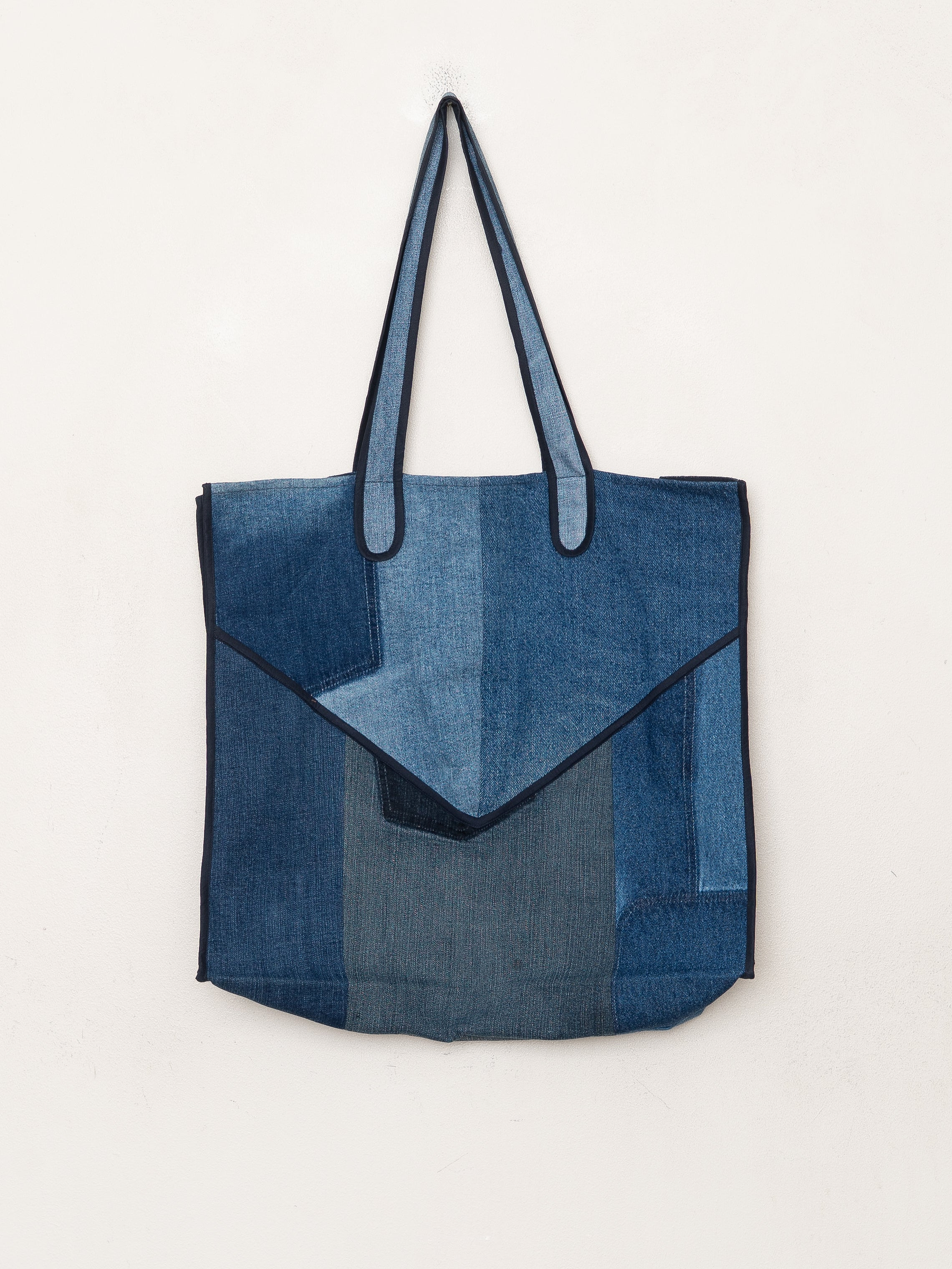 The Pasha Carryall Denim Tote Bag