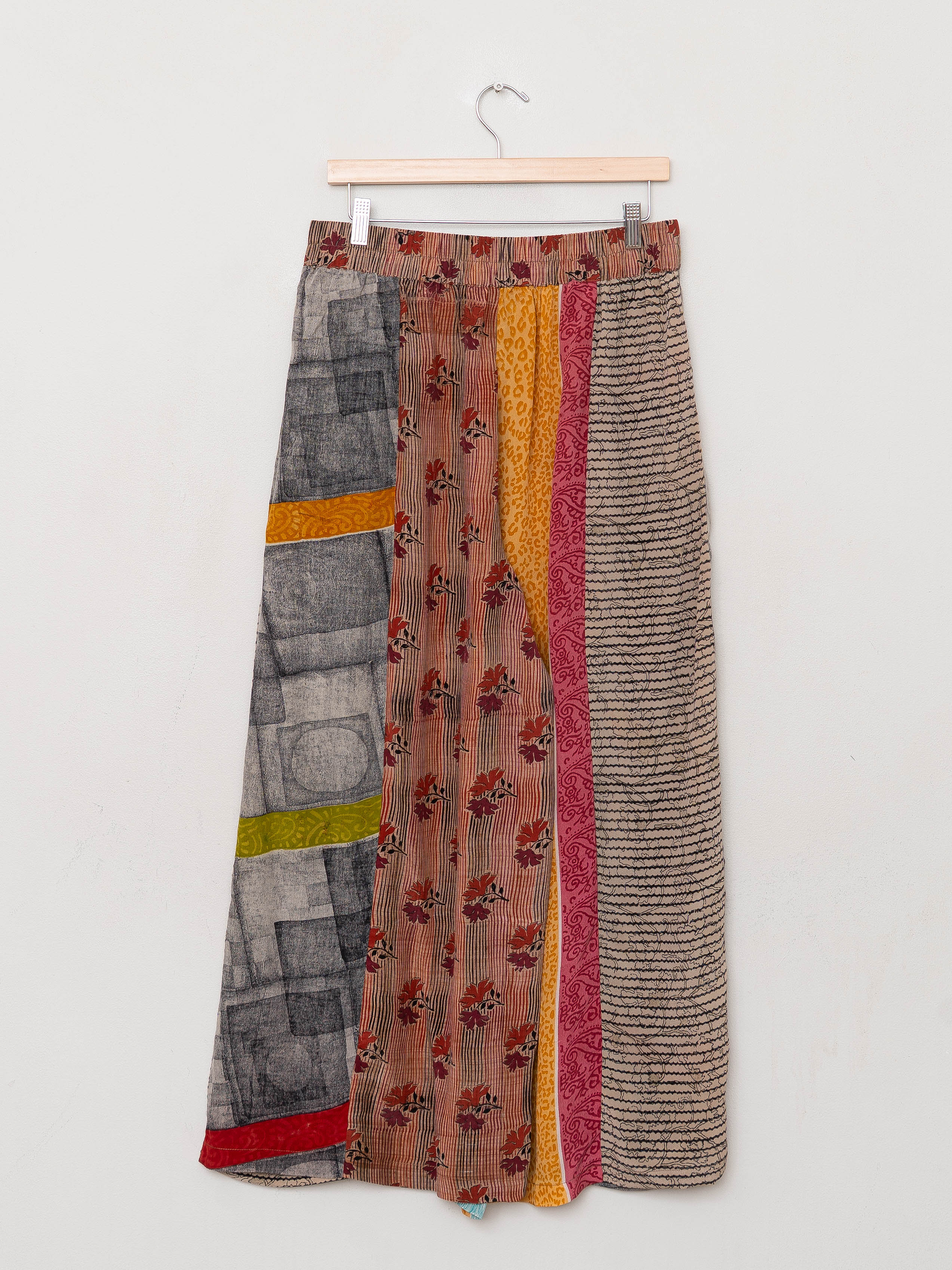 The Nayan Pant - Large - Upcycled Silk