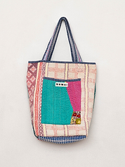 The Xoti II Zero-Waste Quilted Kantha Bag