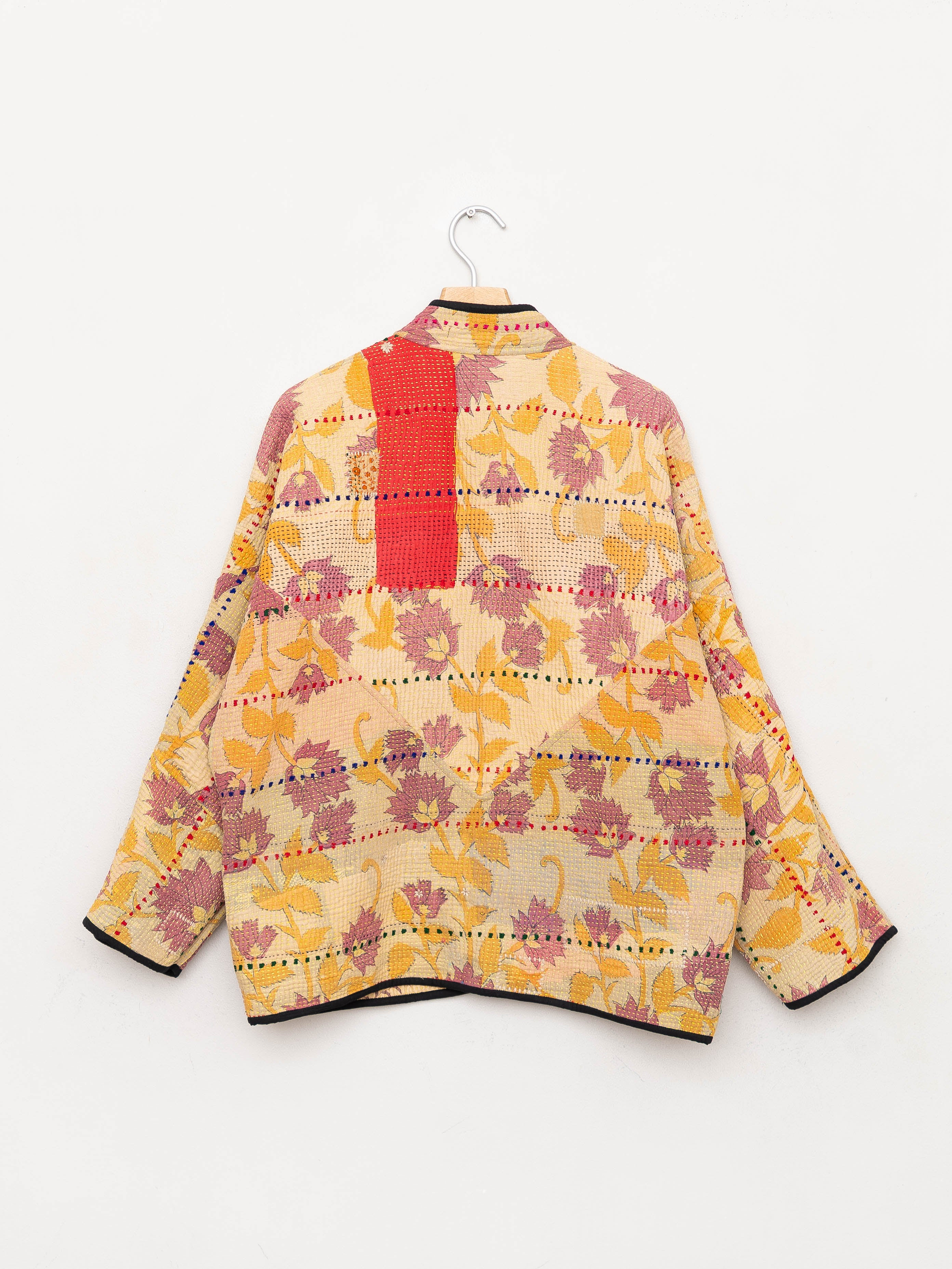 The Ladhiya Quilted Patchwork Kantha Jacket Wholesale
