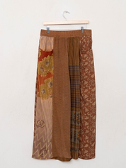 The Nayan Pant - Large - Upcycled Silk