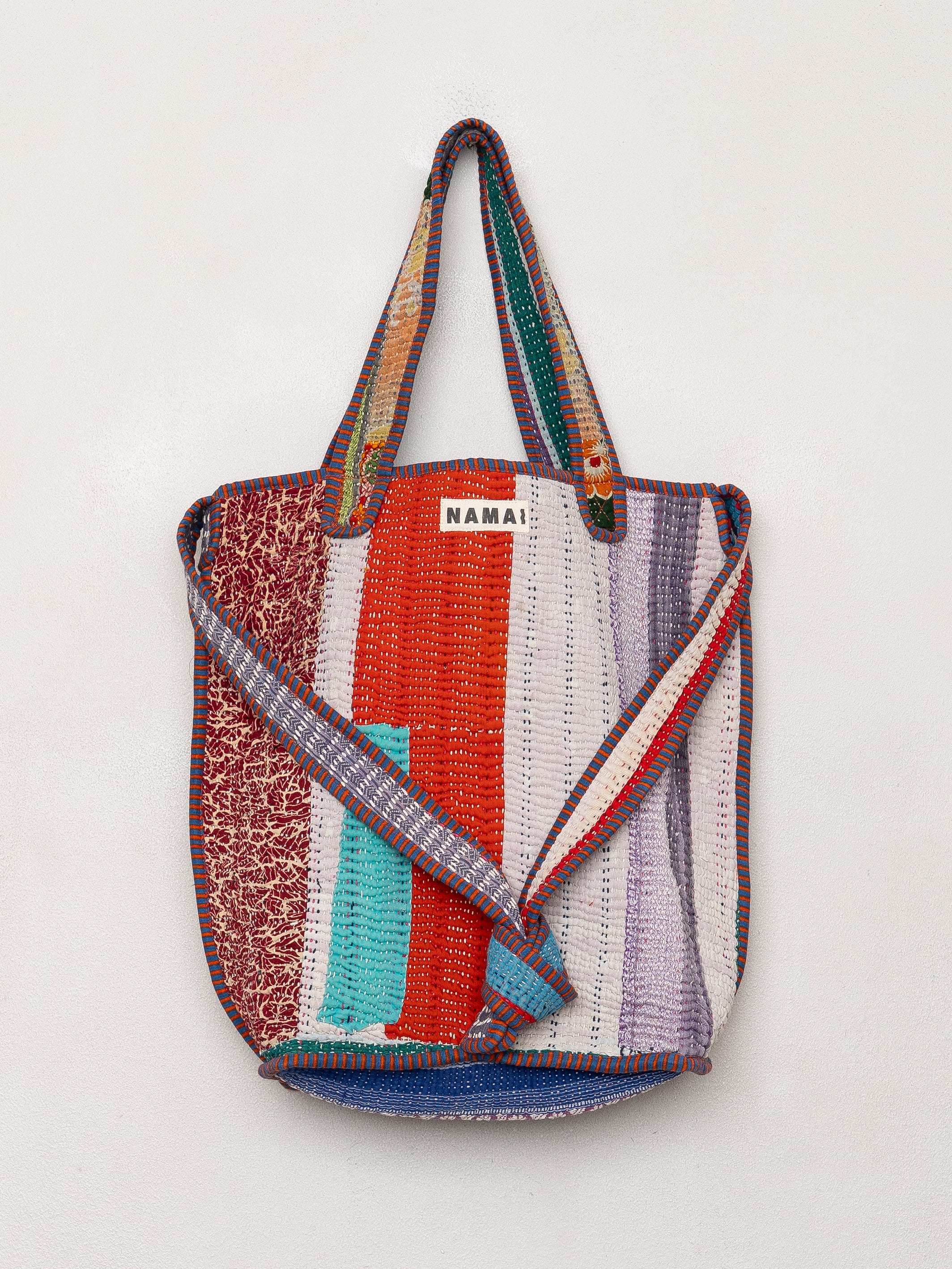 The Xoti II Zero-Waste Quilted Kantha Bag