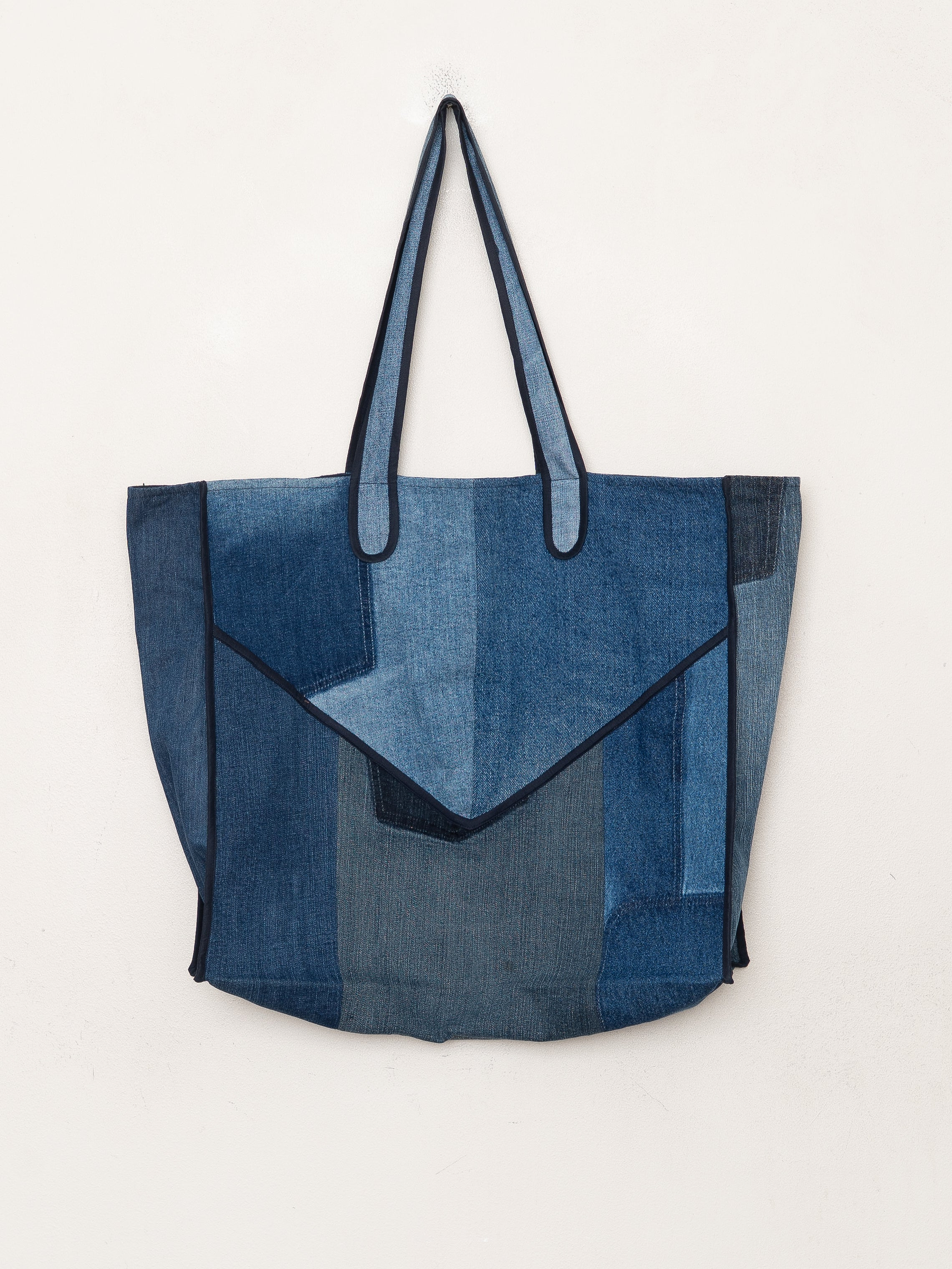 The Pasha Carryall Denim Tote Bag