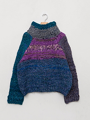 The Vishnu Knitted Silk Roll-Neck Sweater