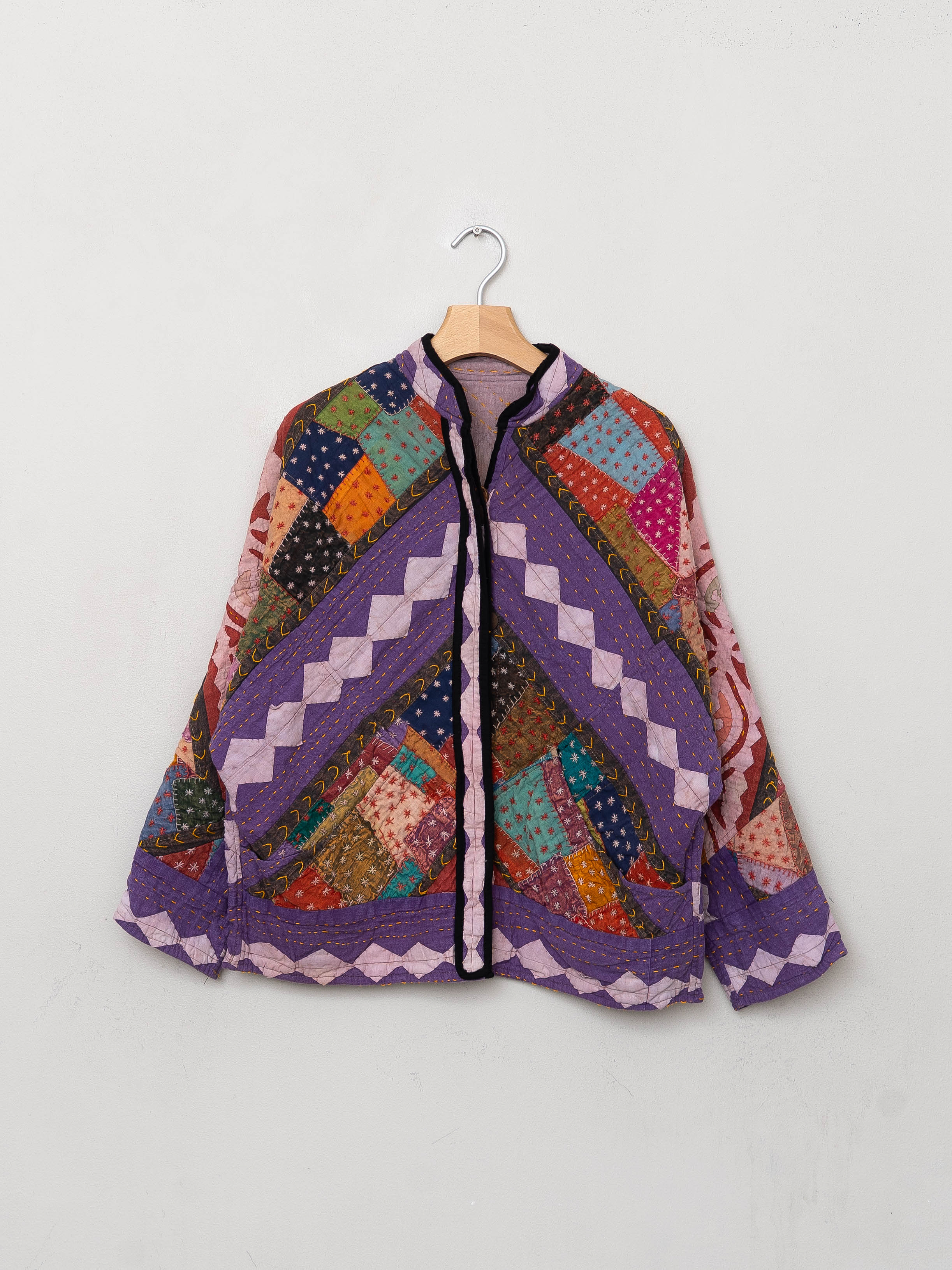 The Ladhiya Petite Suzani Cut Out Kantha Jacket