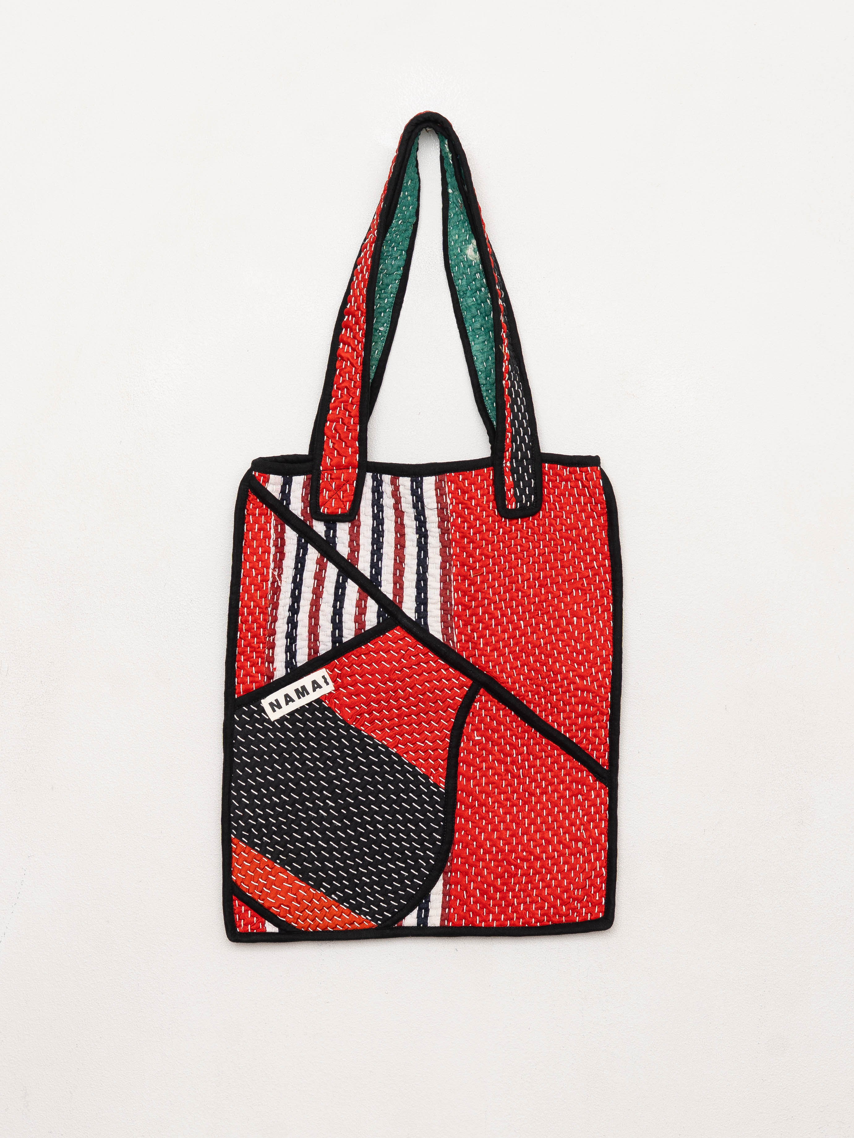 The Tarun Quilted Kantha Bag