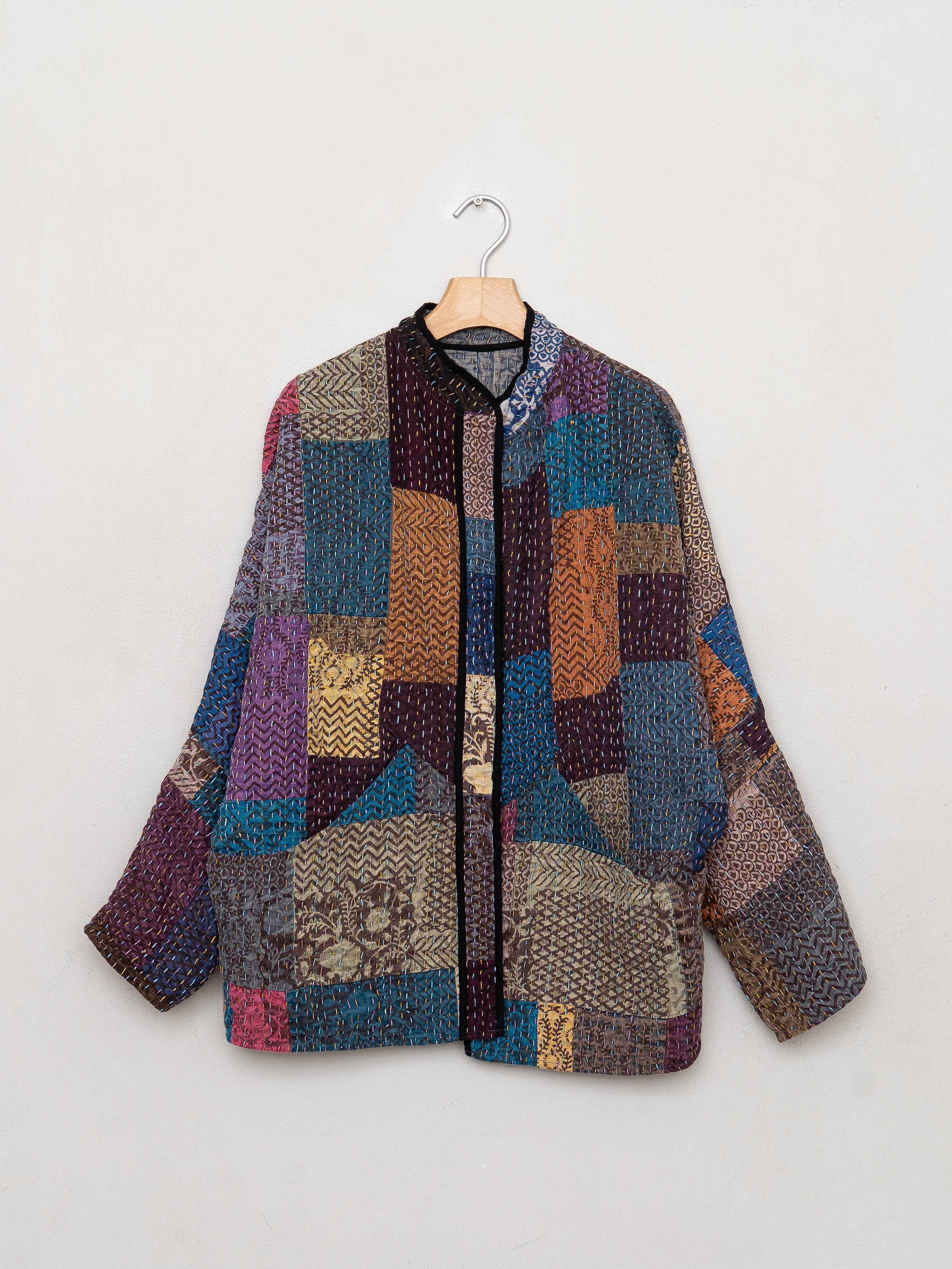 The Ishani Patchwork Ralli Quilt Jacket