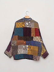 The Ishani Patchwork Ralli Quilt Jacket