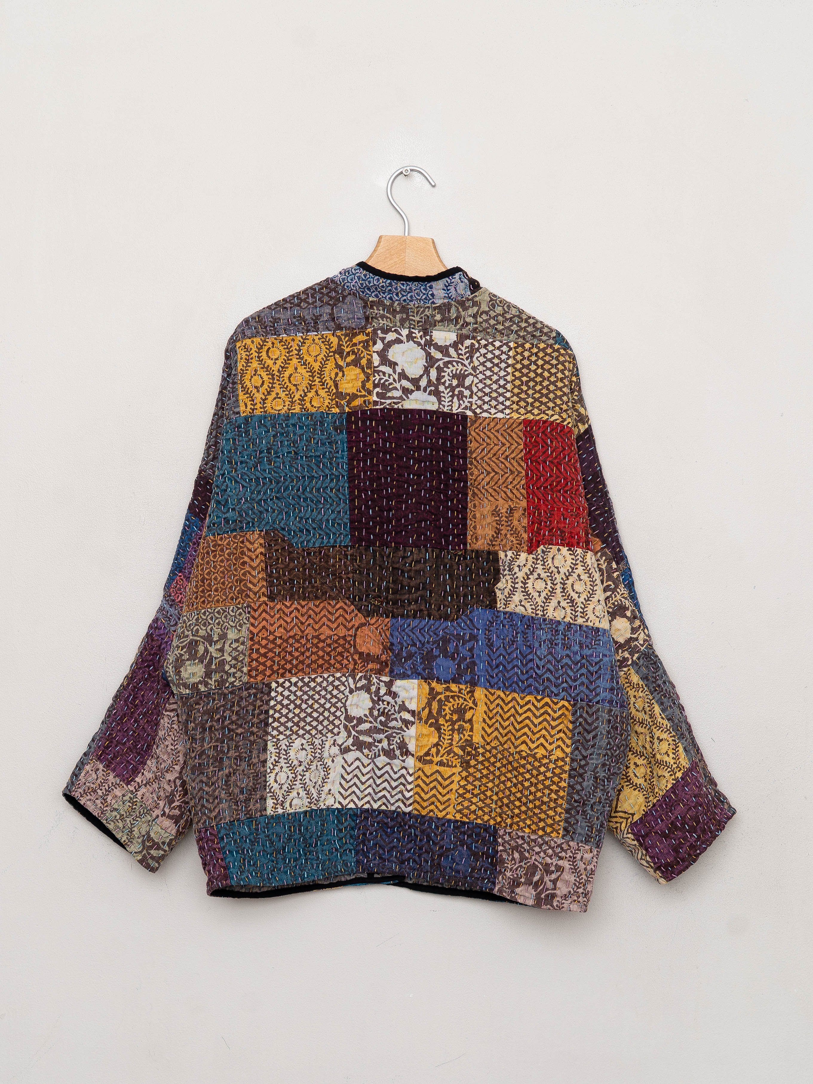 The Ishani Patchwork Ralli Quilt Jacket