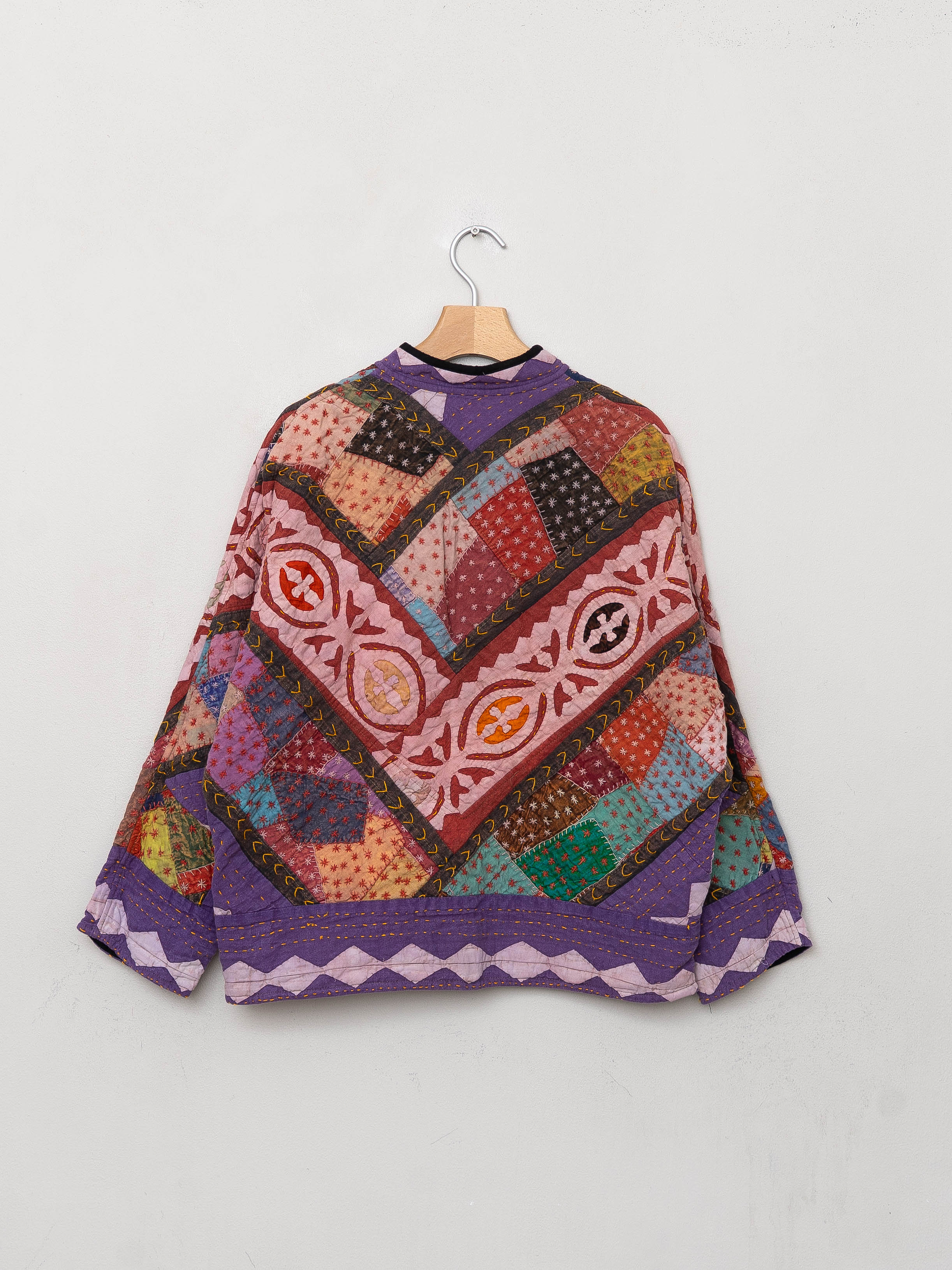 The Ladhiya Petite Suzani Cut Out Kantha Jacket