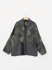 The Ladhiya Suzani Quilted Kantha Jacket