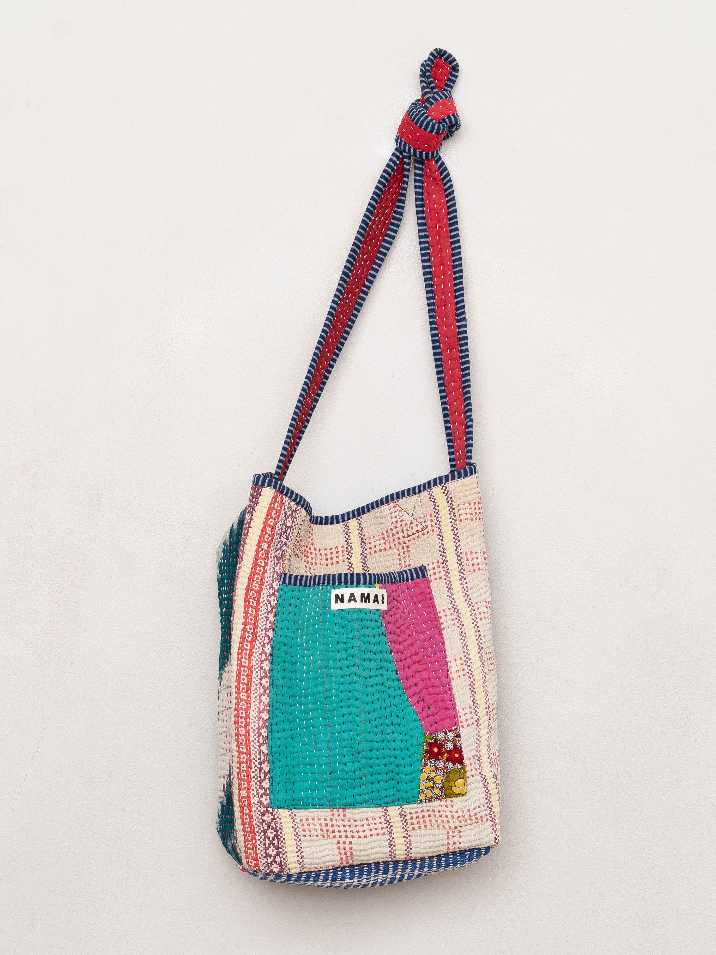 The Xoti II Zero-Waste Quilted Kantha Bag