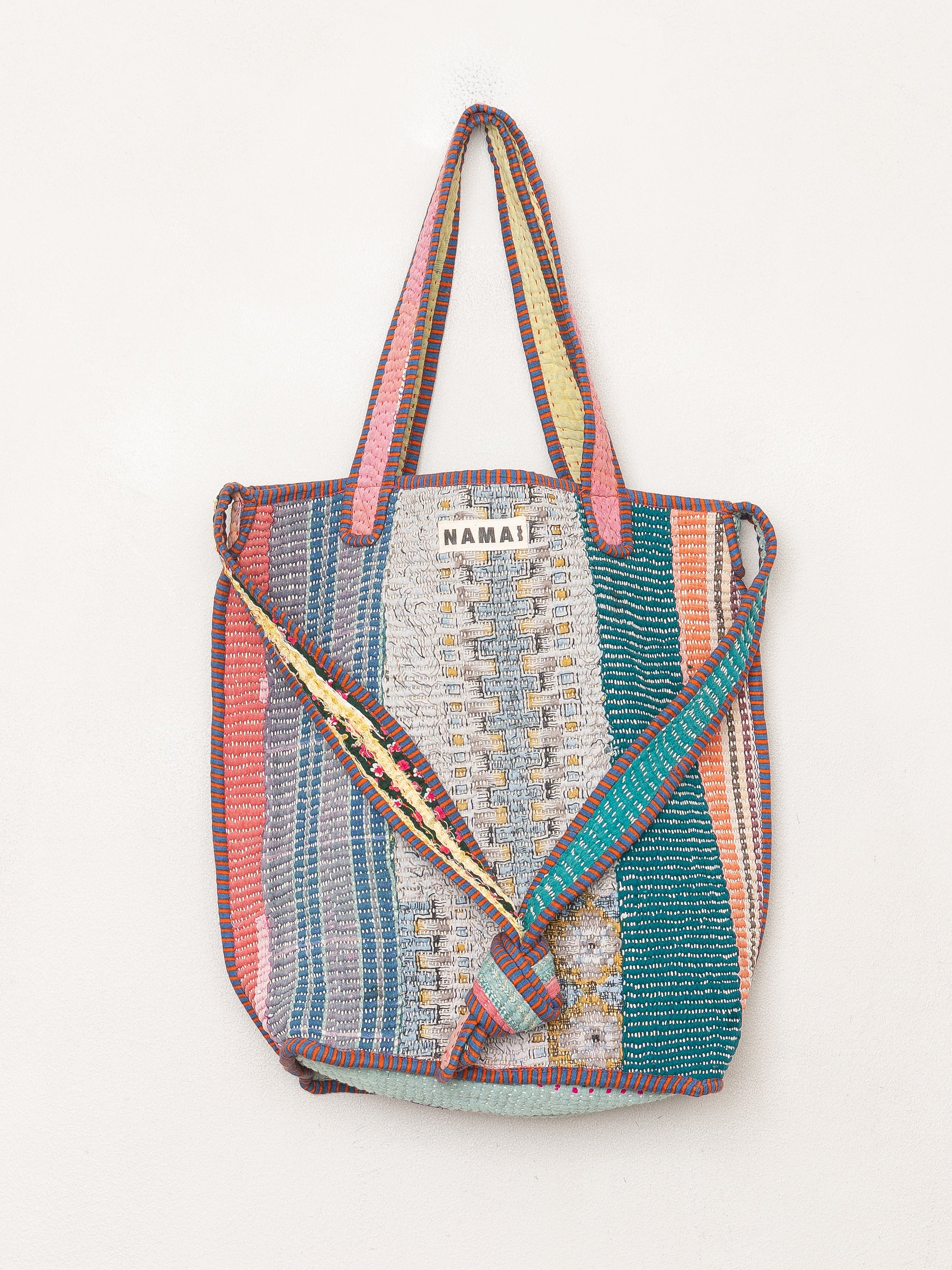 The Xoti II Zero-Waste Quilted Kantha Bag