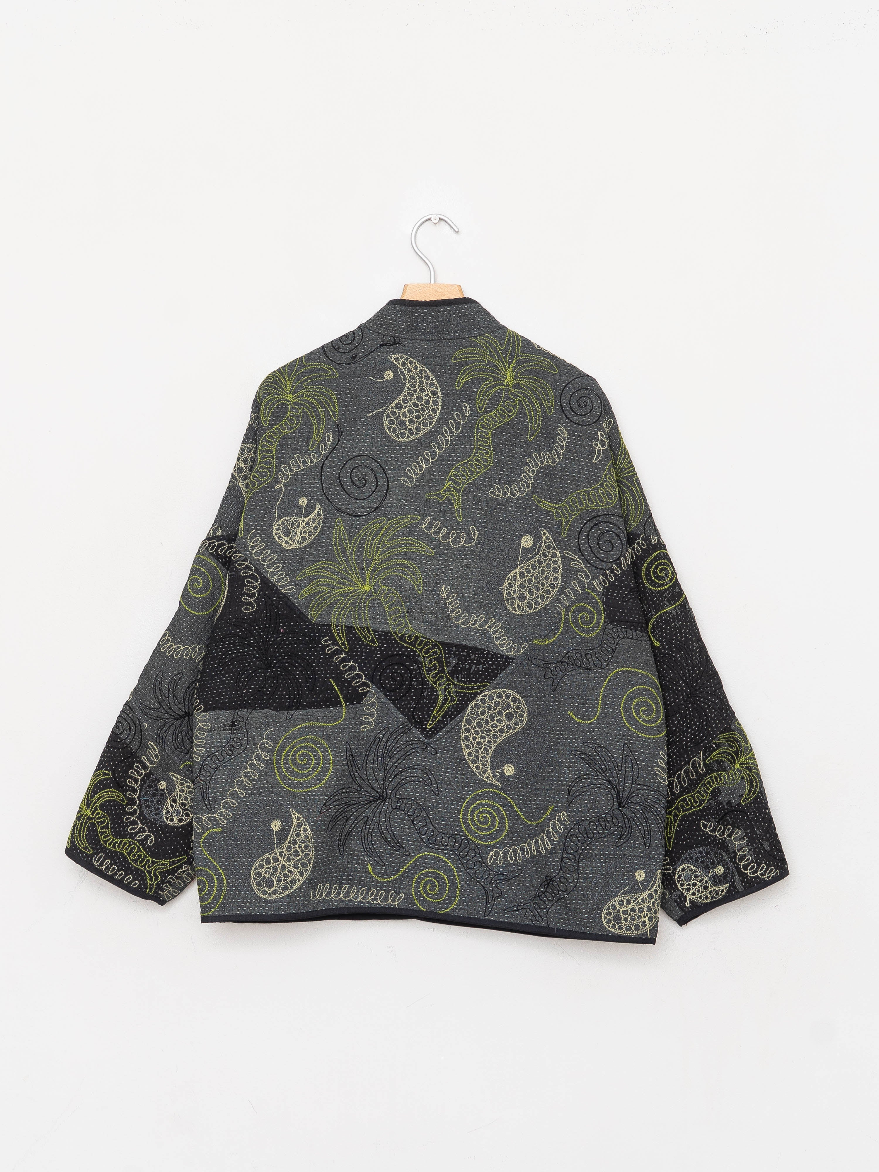 The Ladhiya Suzani Quilted Kantha Jacket