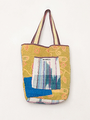 The Xoti II Zero-Waste Quilted Kantha Bag