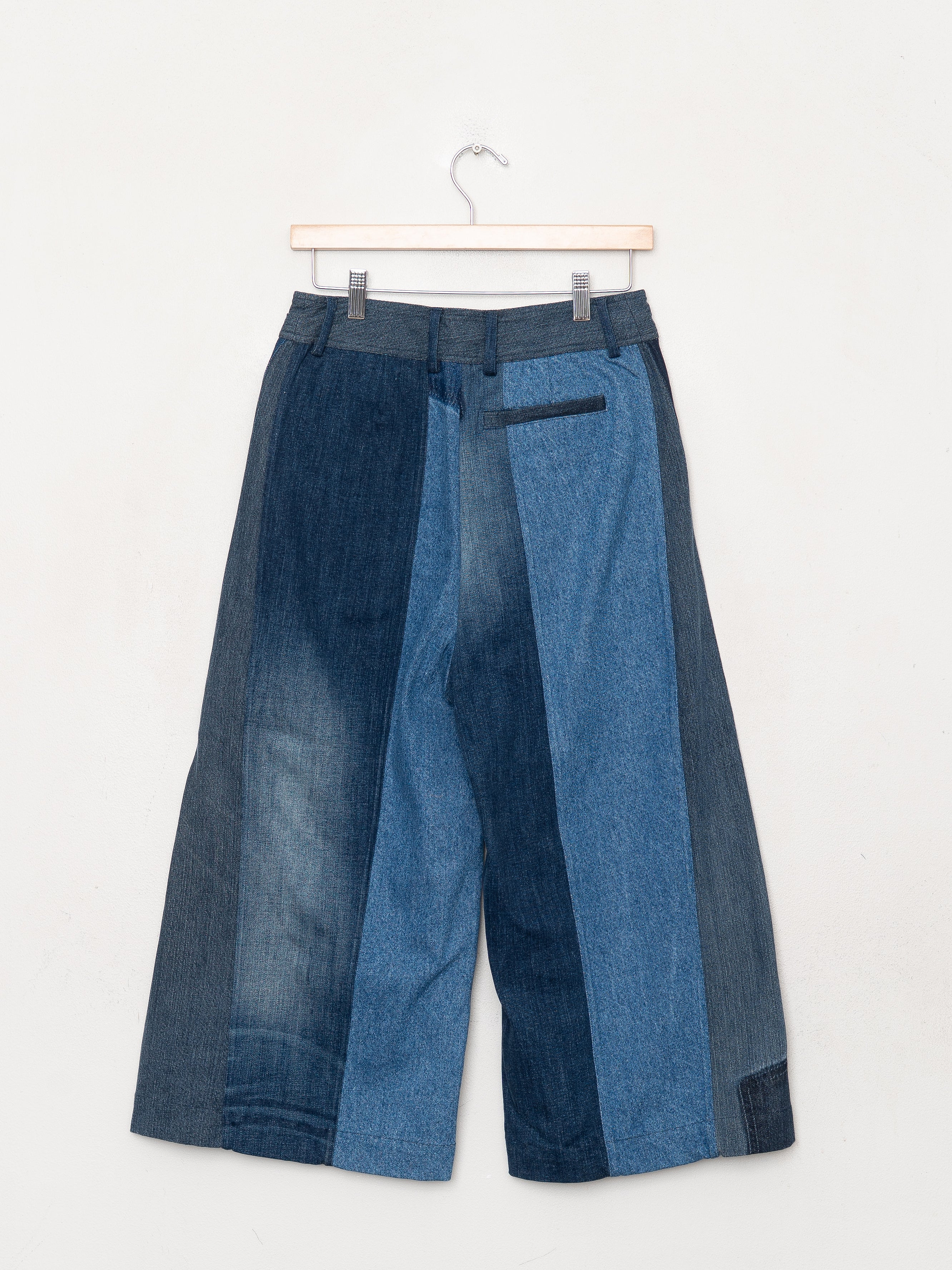 The Nadi Denim Flared Culotte Jeans - Small