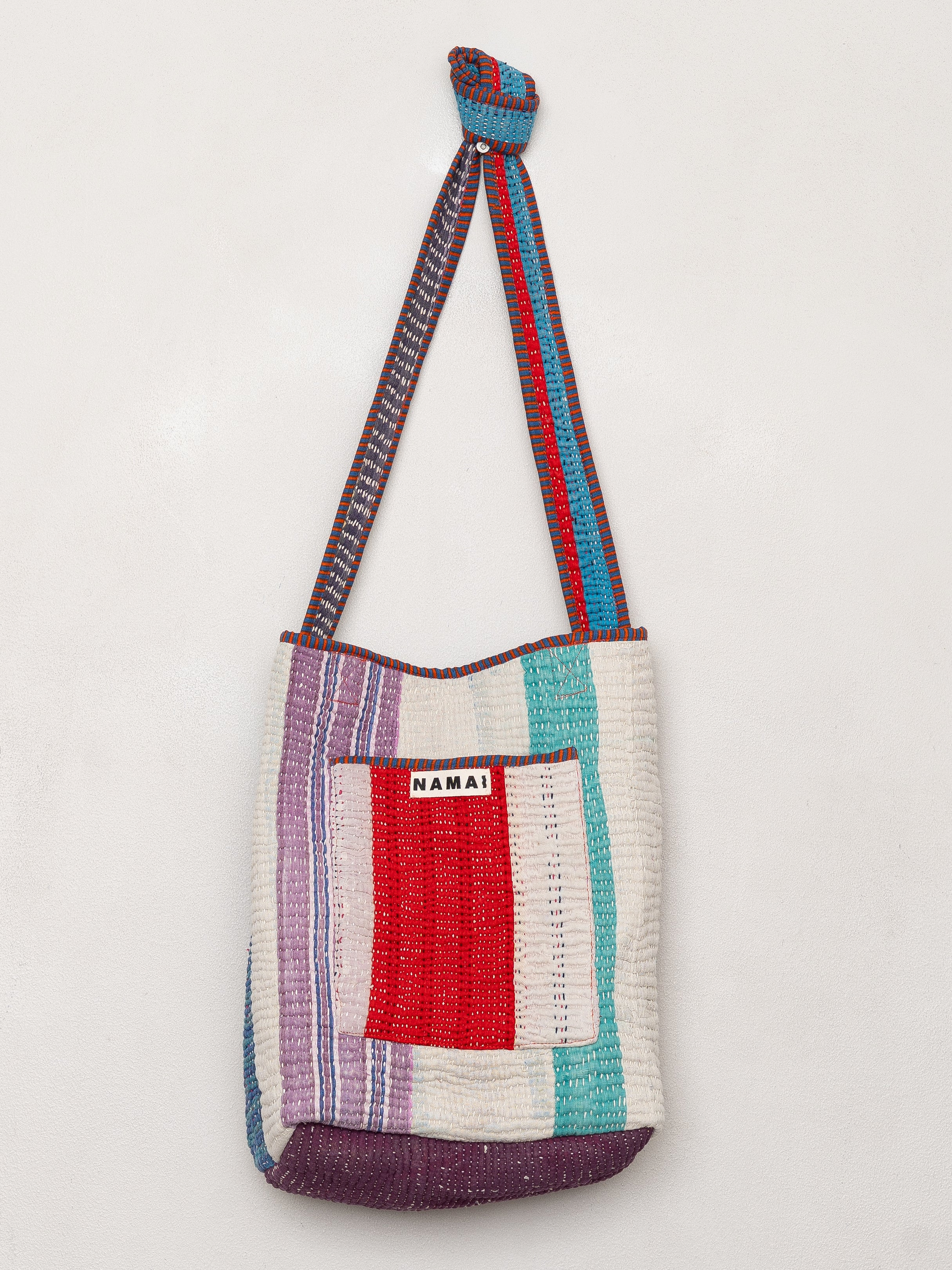 The Xoti II Zero-Waste Quilted Kantha Bag
