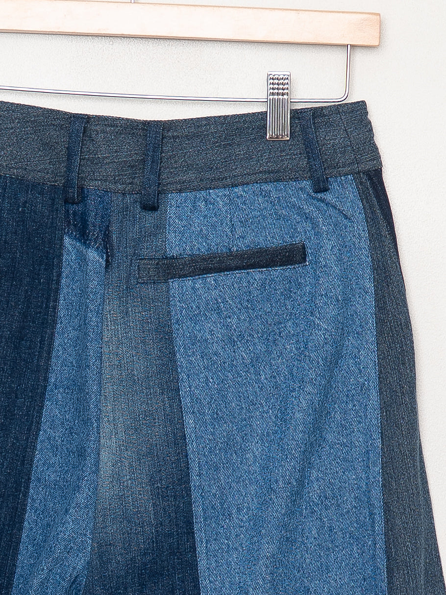 The Nadi Denim Flared Culotte Jeans - Small