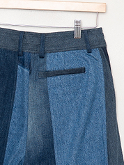 The Nadi Denim Flared Culotte Jeans - Small