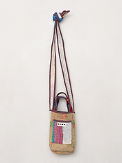 The Xoti Mini Zero-Waste Quilted Kantha Bag