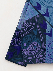 The Ladhiya Denim Suzani Jacket - Medium