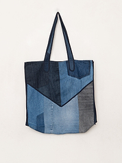The Pasha Carryall Denim Tote Bag