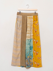 The Nayan Pant - Large - Upcycled Silk