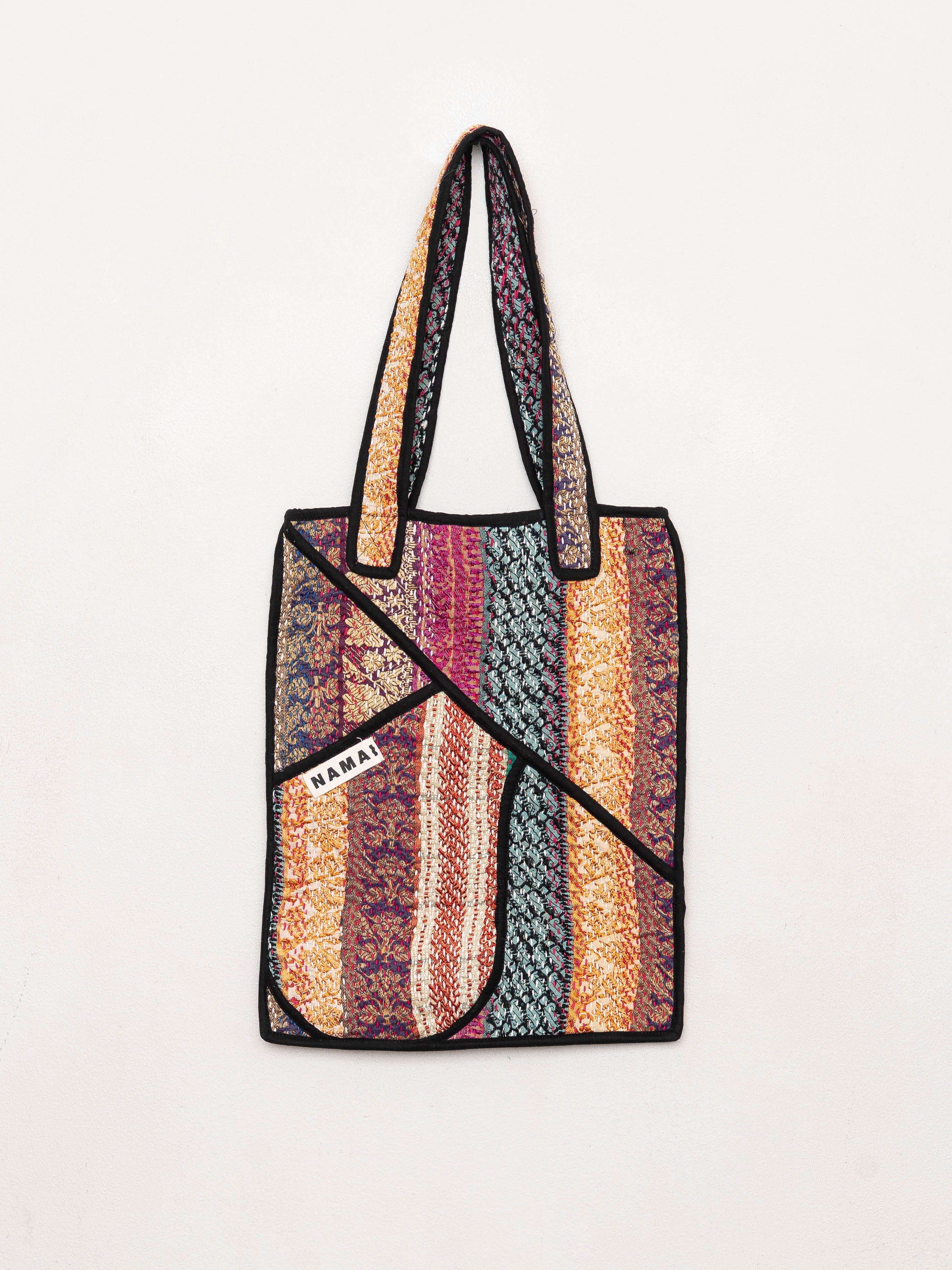 The Tarun Quilted Kantha Bag